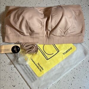 Truekind Strapless Convertible Bandeau - Oat